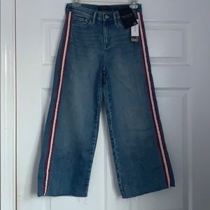 Banana Republic High-Rise Wide-Leg Crop Jeans